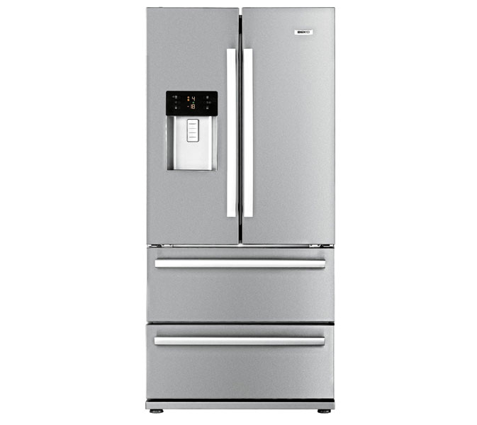 Frigider Side-by-Side Beko GNE60520DX / 550 l / 182 cm / A+ / Gri photo 1 Frigider Side-by-Side Beko GNE60520DX / 550 l / 182 cm / A+ / Gri photo 1