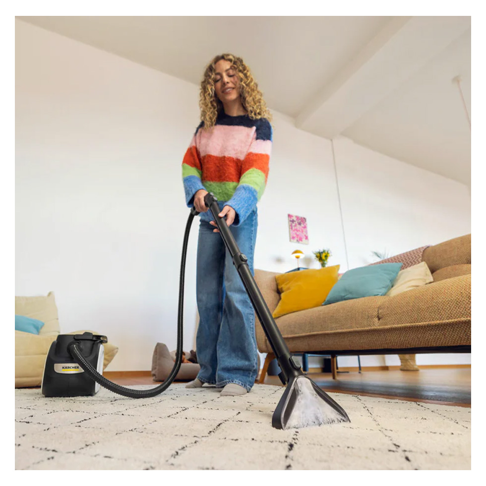 Aspirator de curatare umeda Karcher SE3 / 500W / Alb cu negru photo 6