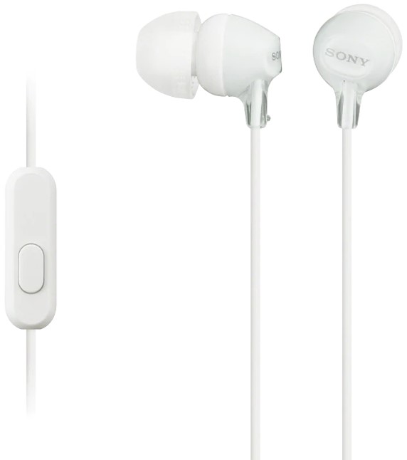 Căști Sony MDR-EX15 AP Alb Cu fir / Home and Office / Alb photo 1 Căști Sony MDR-EX15 AP Alb Cu fir / Home and Office / Alb photo 1