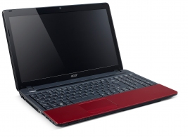Laptop Acer E1-530-21174G50Mnrr Red, Pentium, 4 GB GB, DOS, Rosu thumbnav 1