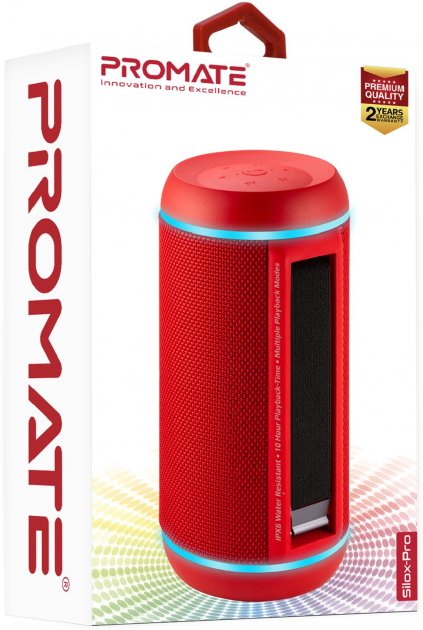 Boxa portabila Promate SILOXRED Rosu photo 8