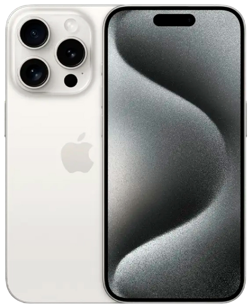 Smartphone Apple iPhone 15 Pro / 6.1'' / 8 GB / 1 TB / White Titanium photo 1 Smartphone Apple iPhone 15 Pro / 6.1'' / 8 GB / 1 TB / White Titanium photo 1