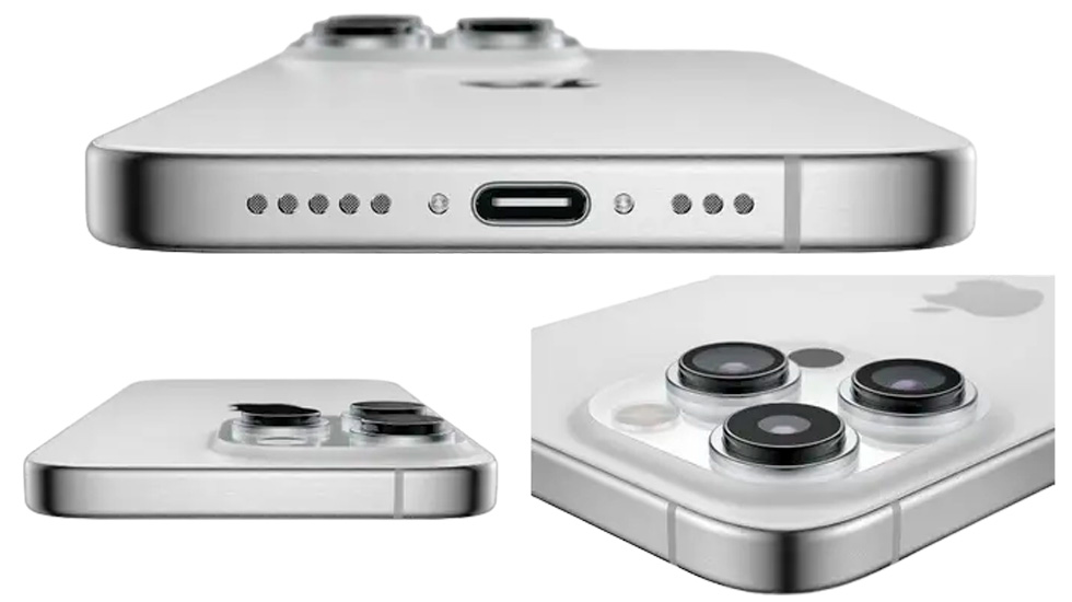Смартфон Apple iPhone 15 Pro / 6.1'' / 8 ГБ / 256 ГБ / White Titanium photo 2