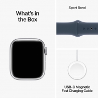 Smart watch Apple Watch Series 9 Aluminum 41mm Silver thumbnav 3