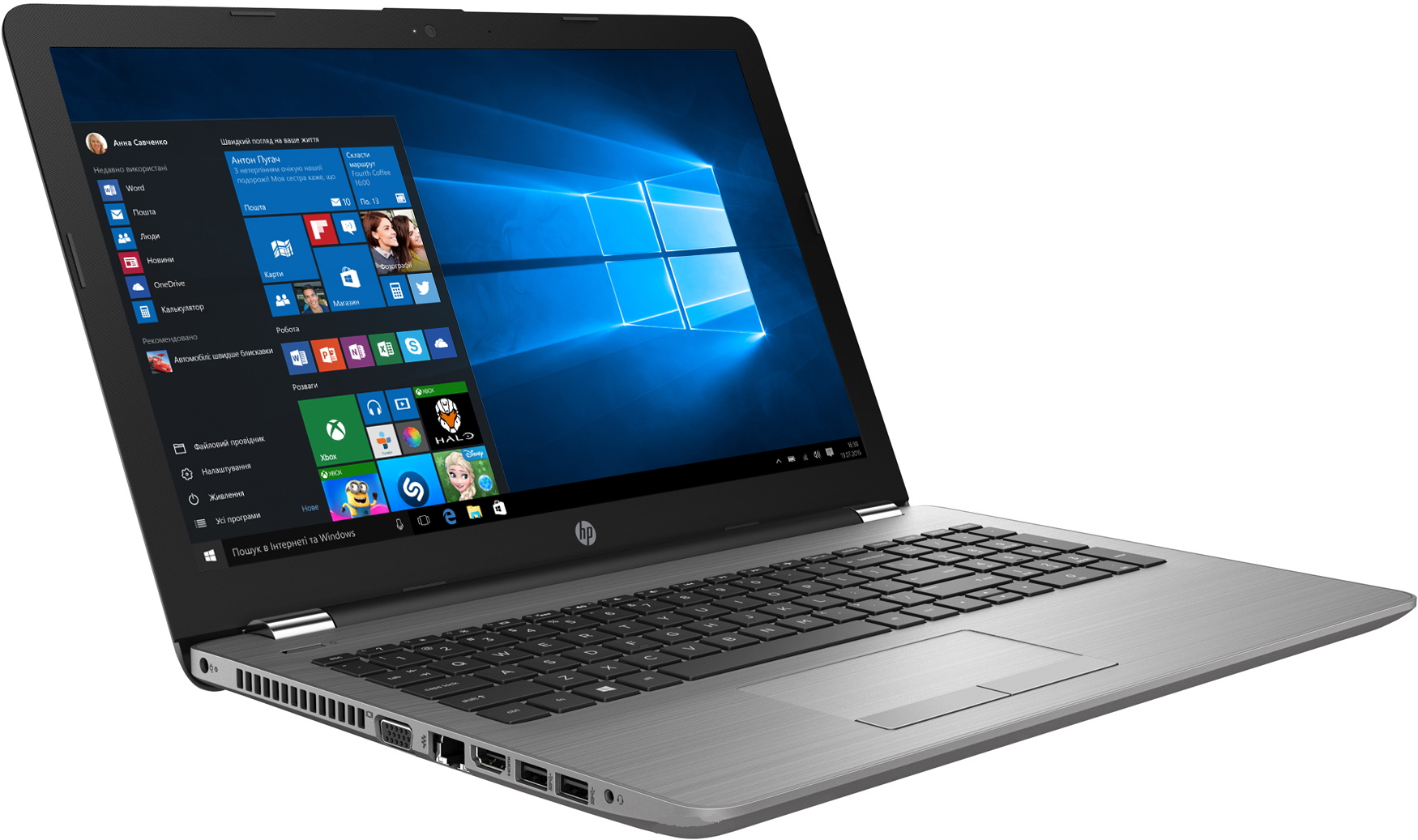 Laptop HP 250 G6 250 G6 i3-6006U/8/128SSD 15.6” / 8 GB / 128 GB / Core i3 / HD Graphics 520 / Gri photo 3