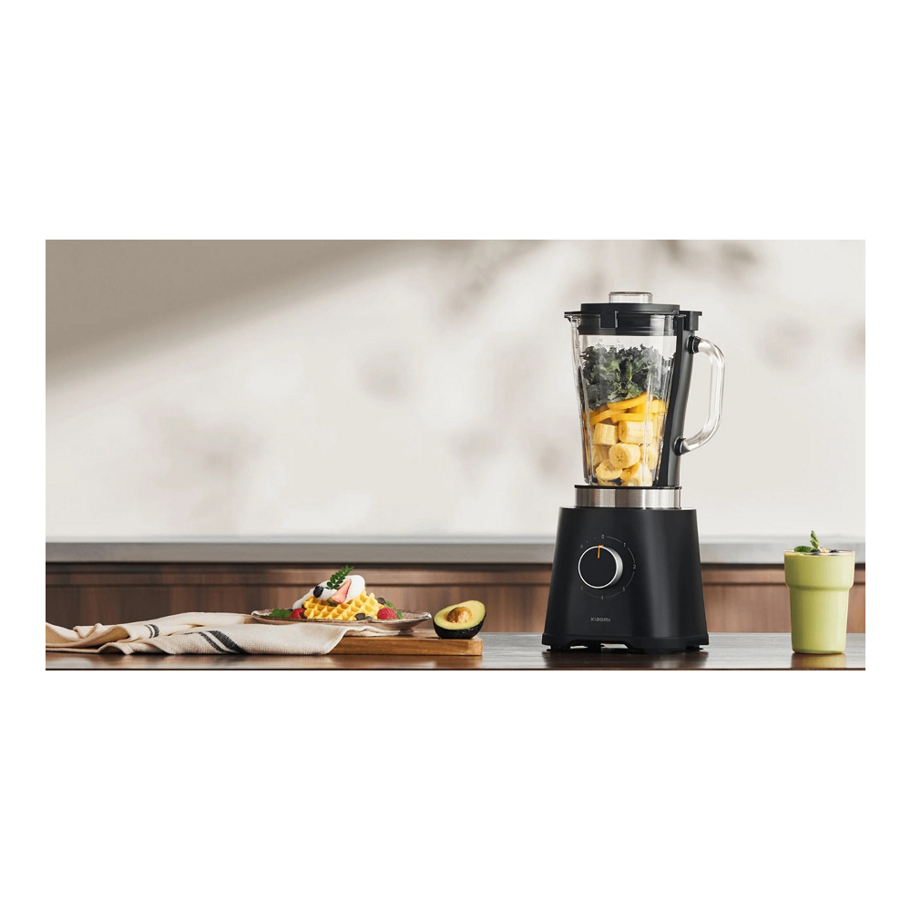 Blender Stationar Xiaomi BlenderEU Negru / 5 viteze / ml photo 7