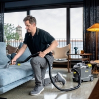 Aspirator de curatare umeda Karcher Puzzi 8/1 EU, 1200 W, Sur cu negru thumbnav 5