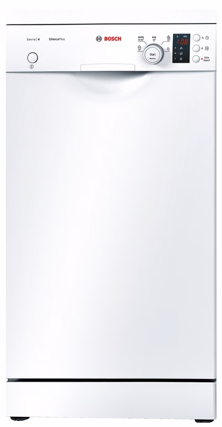 Masina de spalat vase Bosch SPS50E82EU, 4 programe, 45 cm, A+, Alb