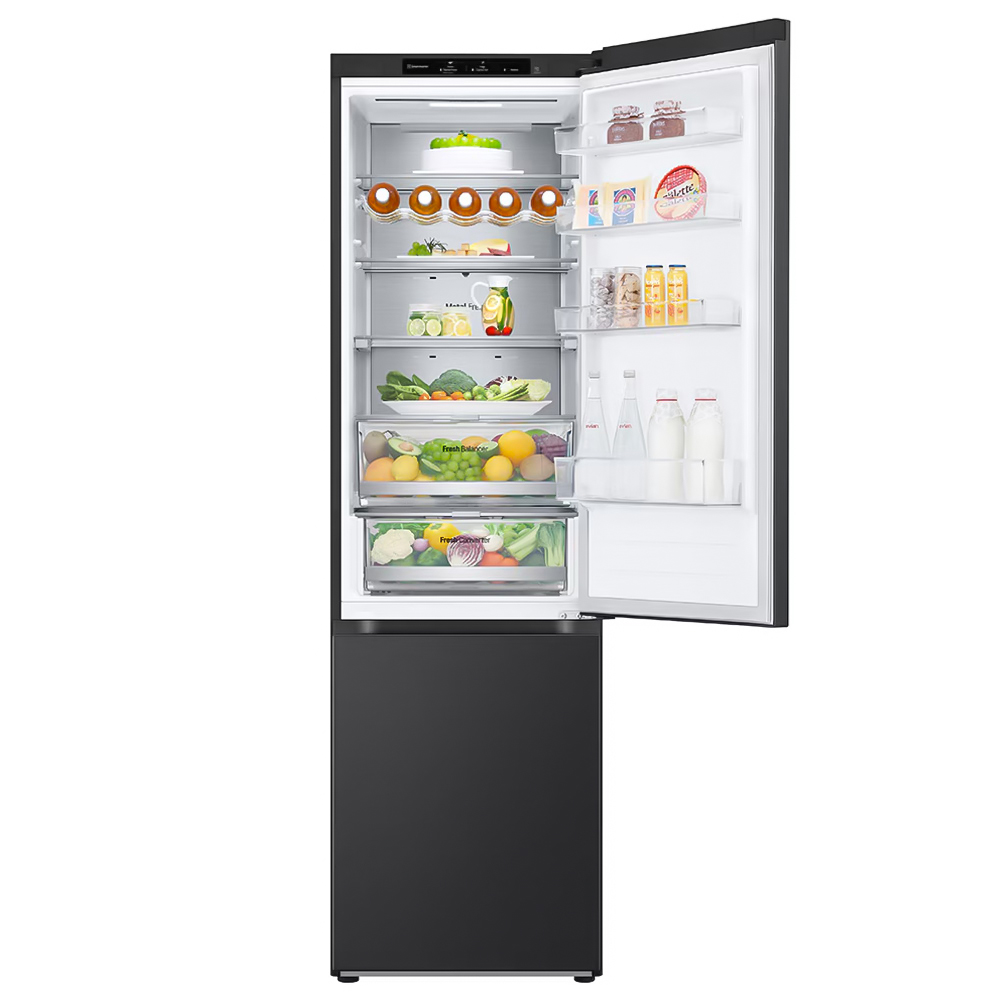 Frigider cu doua usi LG GBV7280DEV / 387 l / 203 cm / D / Negru photo 4