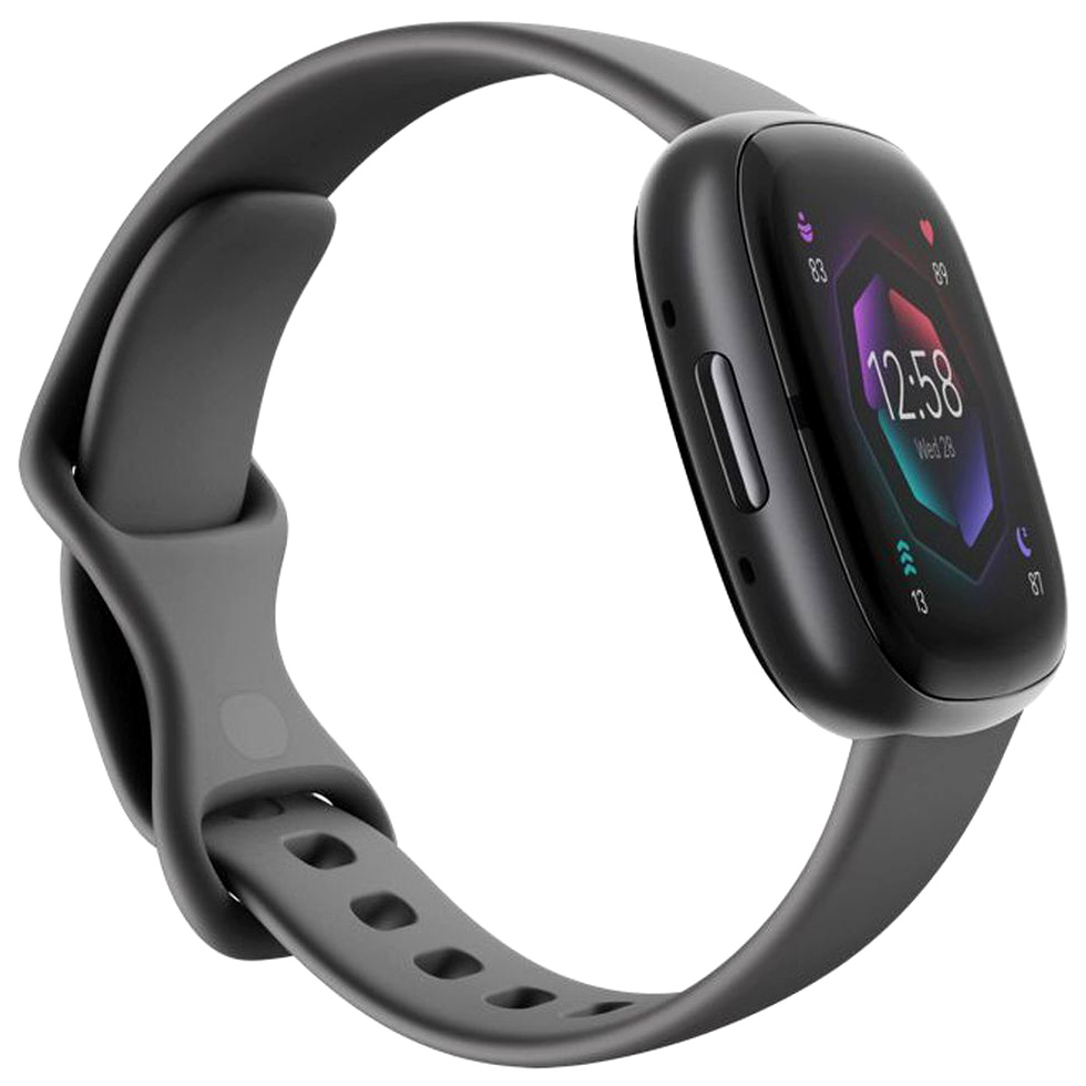 Bratara fitness Fitbit Sense 2 Negru / 1.69 inch  photo 4
