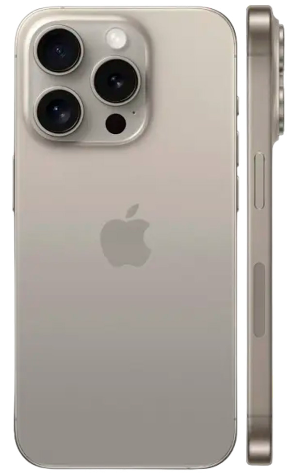 Смартфон Apple iPhone 15 Pro / 6.1'' / 8 ГБ / 1 ТБ / Natural Titanium photo 4