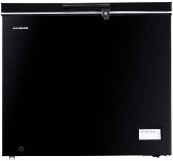 Lada frigorifica Heinner HCF205NHBKF+, 198 l, 84.5 cm, F (A+), Negru