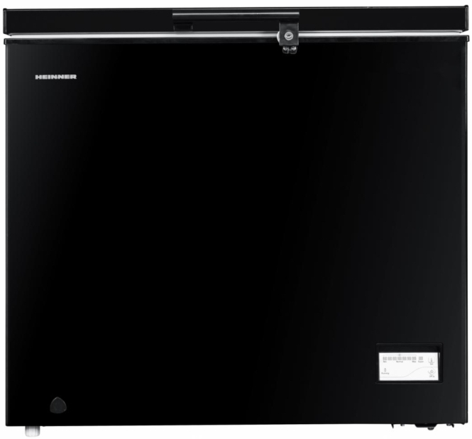 Lada frigorifica Heinner HCF205NHBKF+, 198 l, 84.5 cm, F (A+), Negru photo Lada frigorifica Heinner HCF205NHBKF+, 198 l, 84.5 cm, F (A+), Negru photo