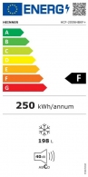 Lada frigorifica Heinner HCF205NHBKF+, 198 l, 84.5 cm, F (A+), Negru thumbnav 2