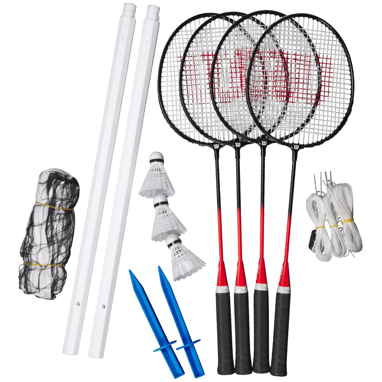 Набор для бадминтона Wilson BADMINTON 4 PC KIT V2 3 photo Набор для бадминтона Wilson BADMINTON 4 PC KIT V2 3 photo
