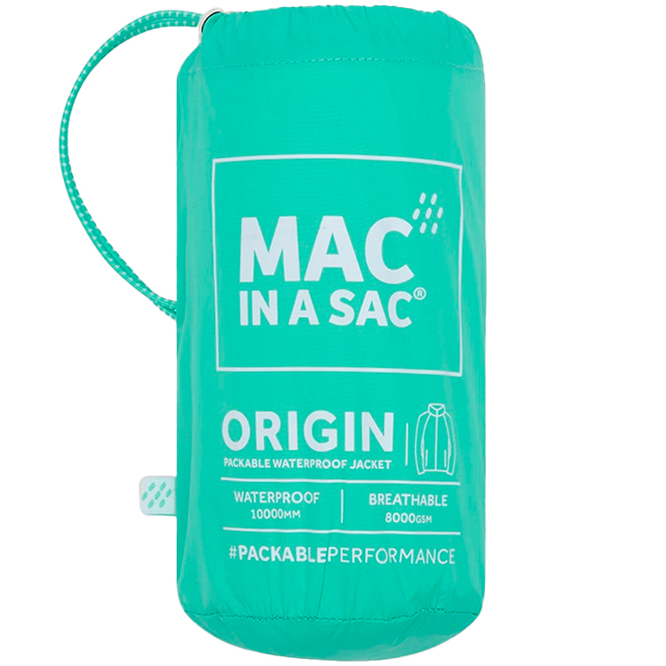 Pelerina de ploaie Mac Origin 2 Jacket XS Albastru-verde Unisex photo 2
