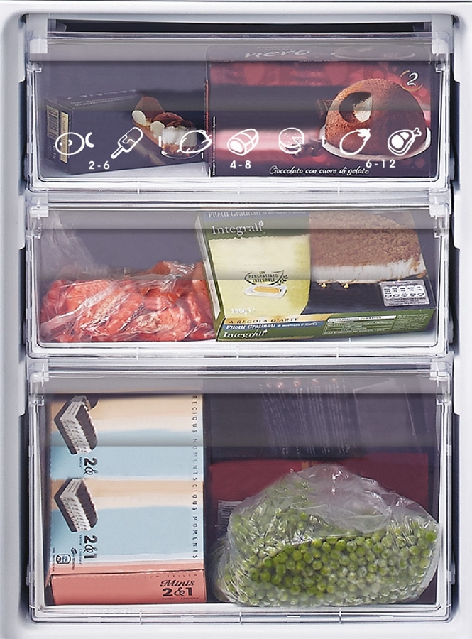 Frigider cu doua usi Candy CKBBS182FT / 266 l / 184.8 cm / A+ / Alb photo 8