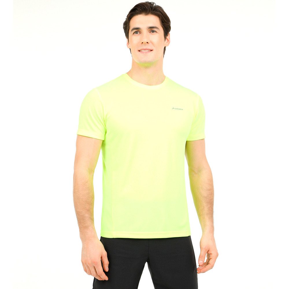 Tricou bărbătesc Demix Men running T-shirt XL Galben photo 3