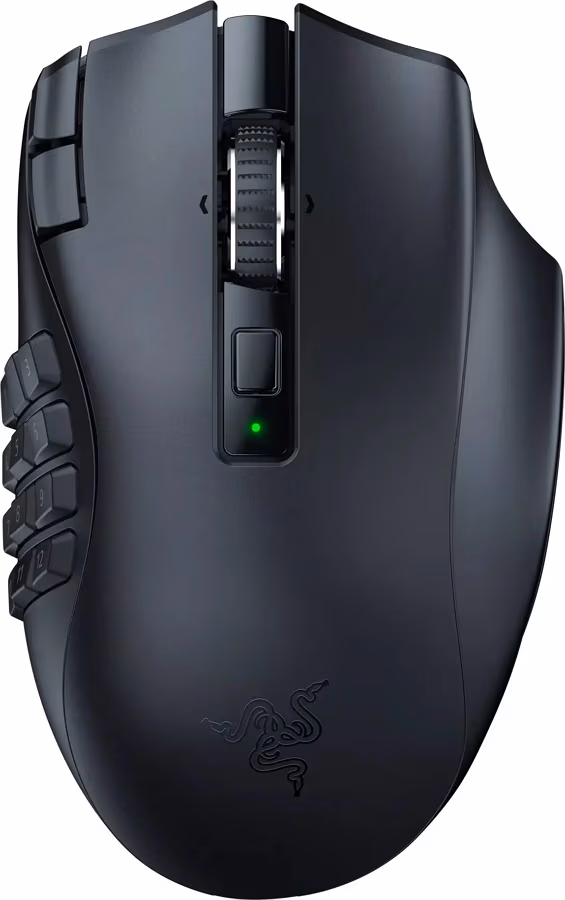 Беспроводная мышь Razer Naga V2 HyperSpeed (RZ0103600100R3G1) 