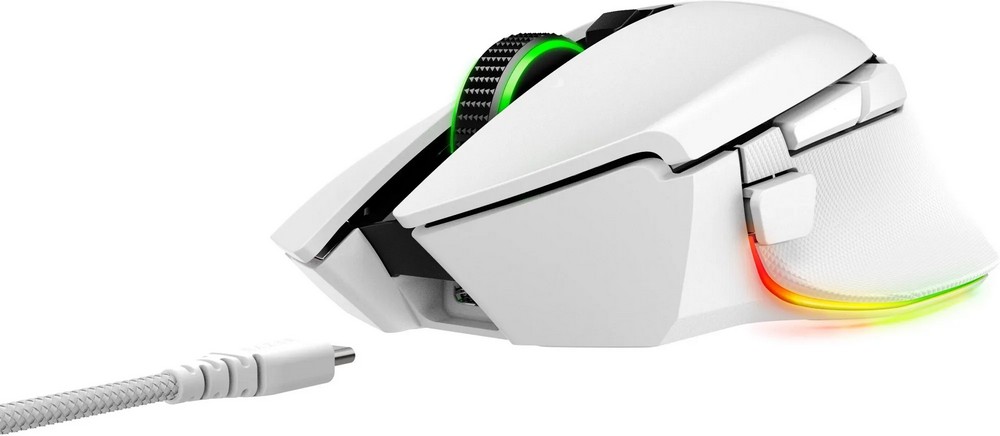 Mouse fara fir Razer Basilisk V3 Pro (RZ01-04620200-R3G1) Alb / Optic / Alb photo 2
