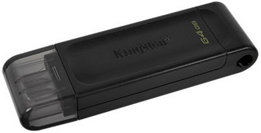 USB Flash Kingston DataTraveler 70 64GB Black photo 2