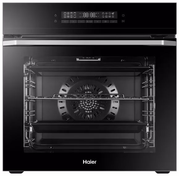 Cuptor electric incorporabil Haier  HOQP16AN5GB, 72 l, A++, Negru