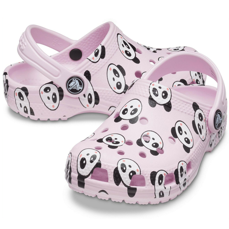 Шлепанцы Crocs Panda Print Clog K photo 3