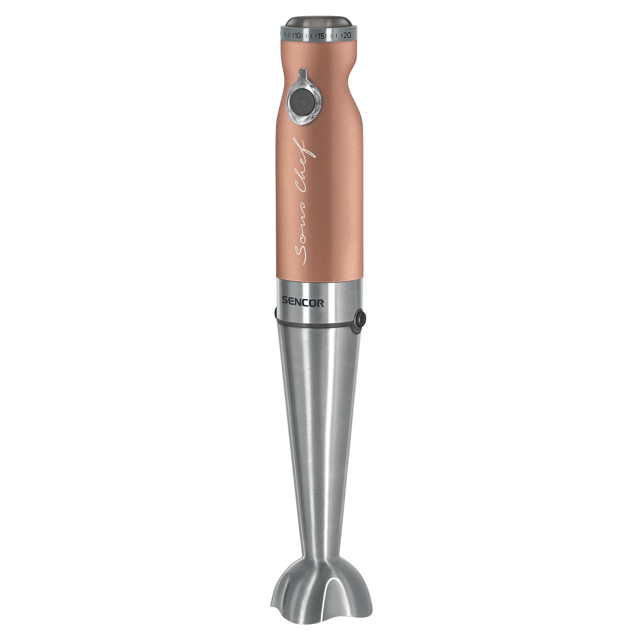 Blender Submersibil Sencor SHB 5606GD Maro / 20 viteze / 800 ml photo 2