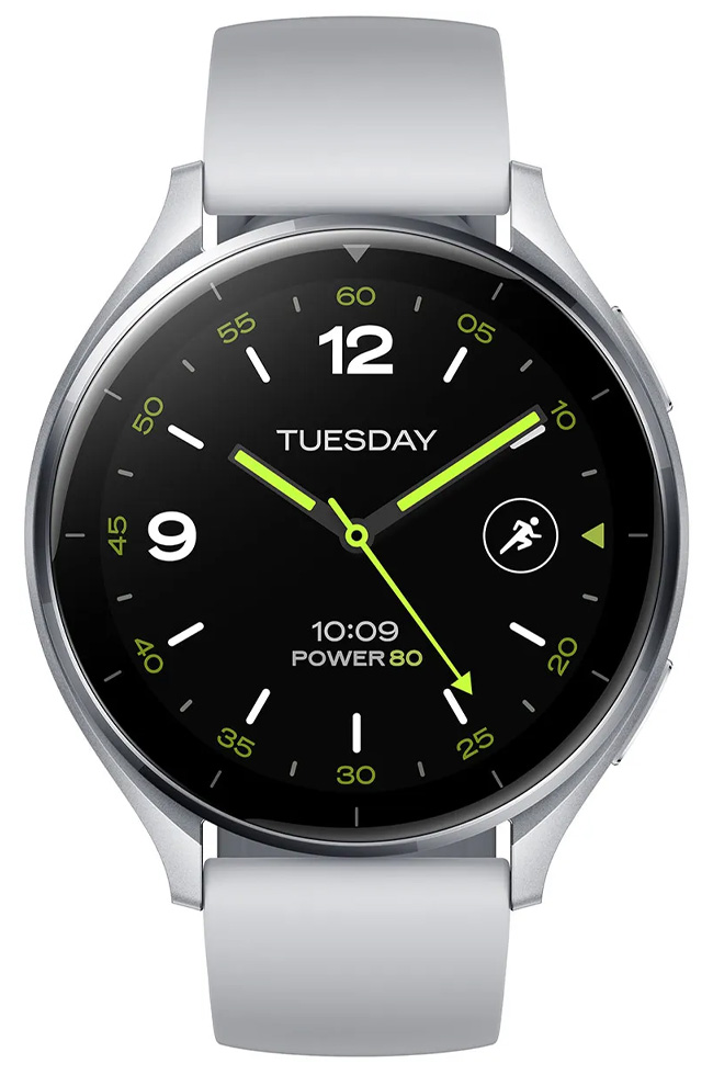 Smart watch Xiaomi Watch 2 Silver Case With Gray TPU Strap photo Smart watch Xiaomi Watch 2 Silver Case With Gray TPU Strap photo