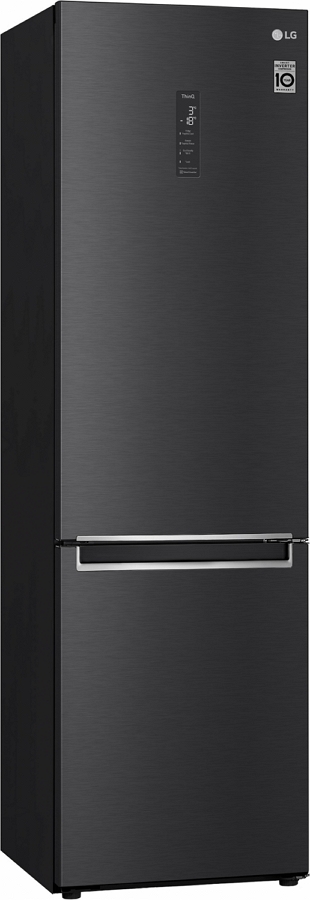 Frigider cu doua usi LG GBB72MCUGN / 384 l / 203 cm / D / Negru photo 2