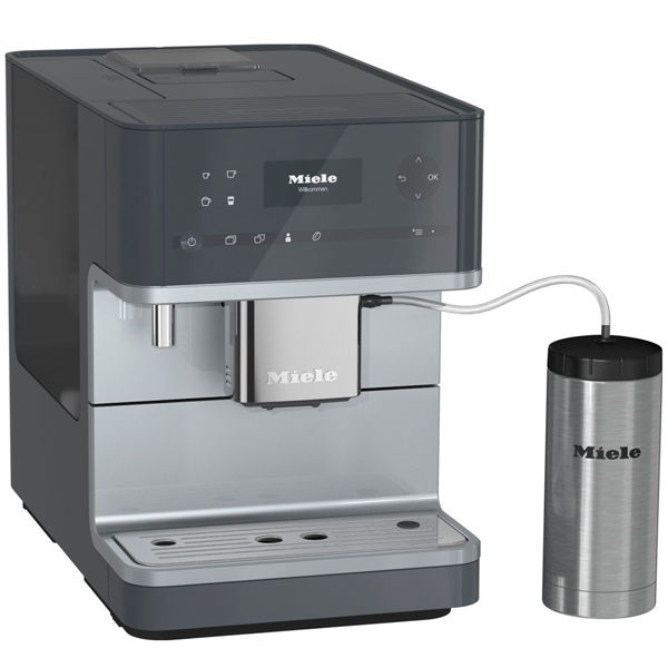 Aparat de cafea Miele CM5300 Graphite grey photo Aparat de cafea Miele CM5300 Graphite grey photo