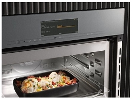 Cuptor electric cu microunde incorp. Miele H7840BM Graphite grey, 38 l, A+ thumbnav 3