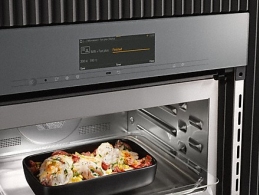Cuptor electric cu microunde incorp. Miele H7840BM Graphite grey, 38 l, A+ thumbnav 2