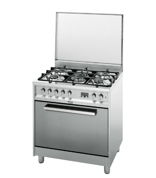 Plita de gaz Ariston CP87SEA/HA / 5 arzatoare / 80 cm / Inox photo 1