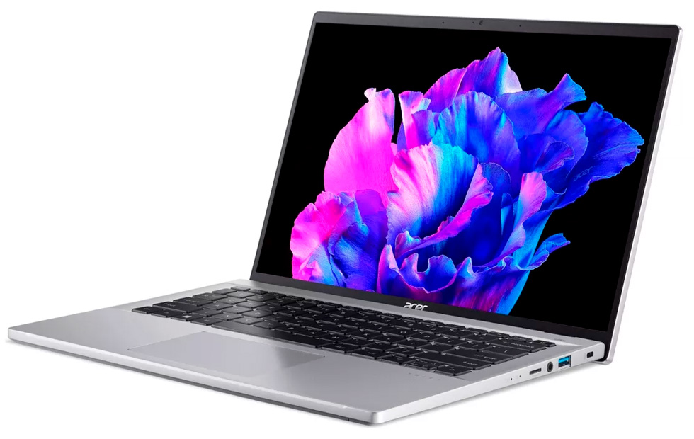 Laptop Acer Ultrabook Swift Go SFG147255HA 14” / 16 GB / 1024 GB / Core Ultra 5 / Graphics / Argintiu photo 3