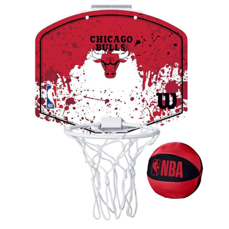 Кольцо баскетбольное Wilson NBA Team Chi Bulls photo Кольцо баскетбольное Wilson NBA Team Chi Bulls photo