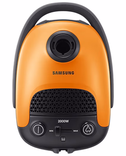 Пылесос с мешком Samsung VC20F30WDHL, 2000 Вт, 83 дБ, Оранжевый