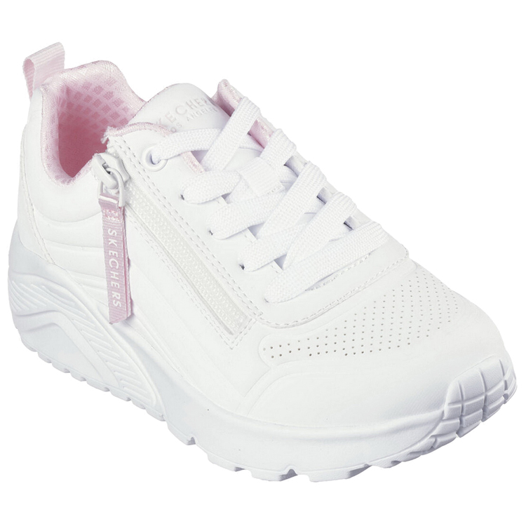 Incaltaminte Sport Skechers UNO LITE - EASY ZIP / 31 cm / Alb photo 4