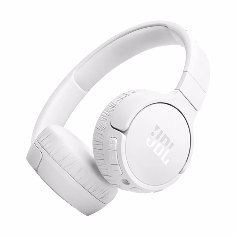 JBL On-Ear Headphones with MIC Bluetooth Tune 670NC, White 