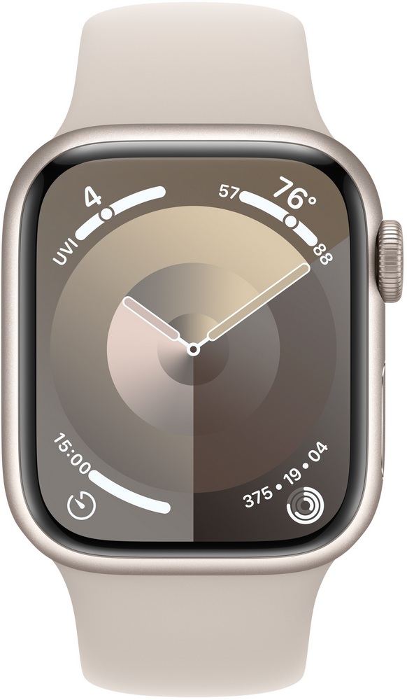 Смарт часы Apple Watch Series 9 Aluminum 41mm Starlight 1.69 photo 1