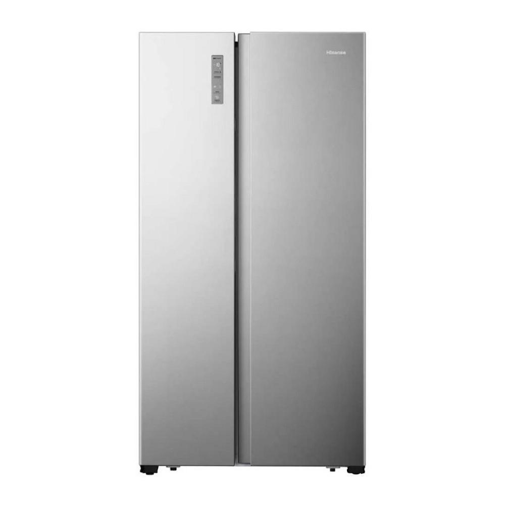 Frigider Side-by-Side Hisense RS677N4BIE / 519 l / 178.6 cm / E / Gri photo 1