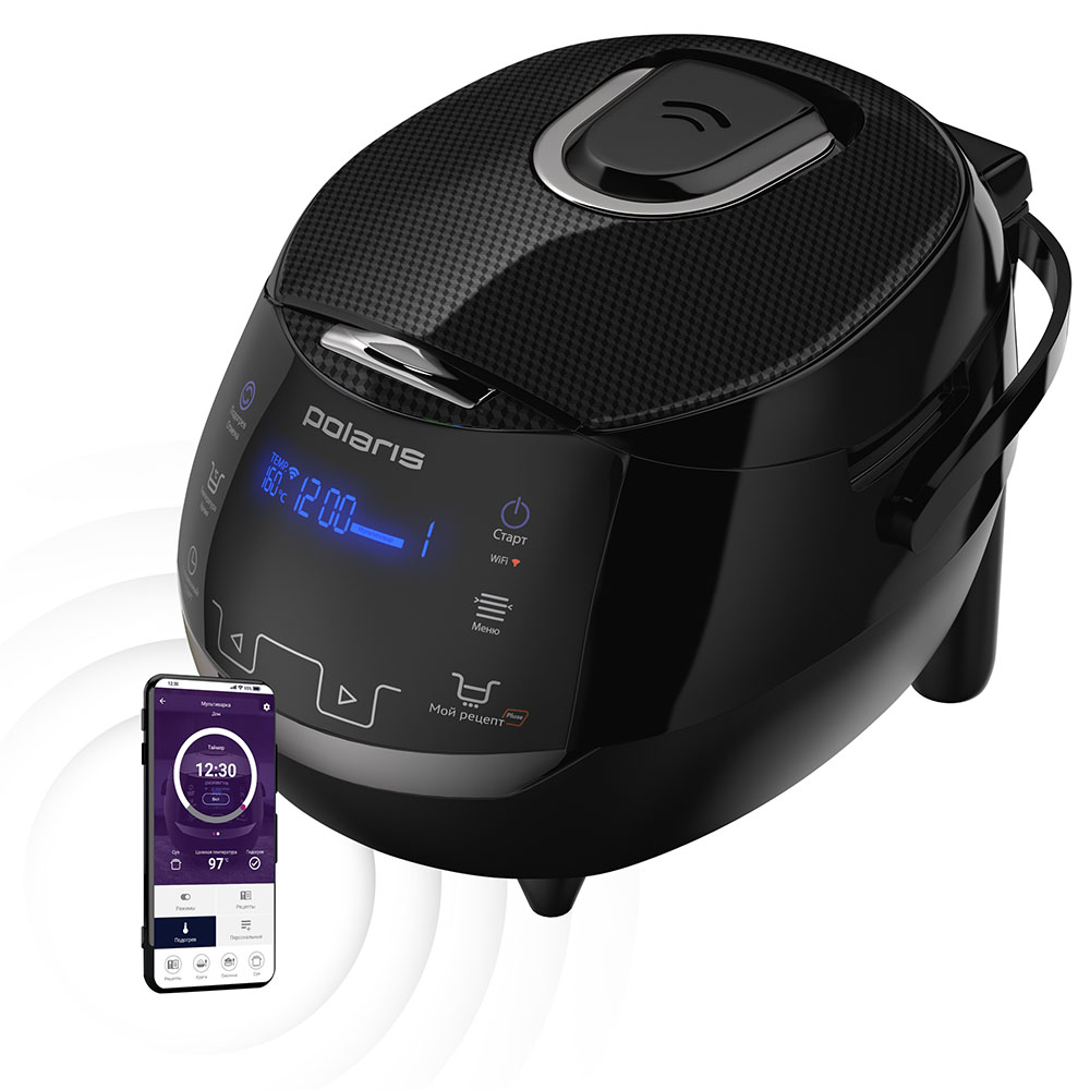 Multifierbator Polaris PMC0526IQ / 5 l si mai mult / 860 / 21 programe / Negru photo 2