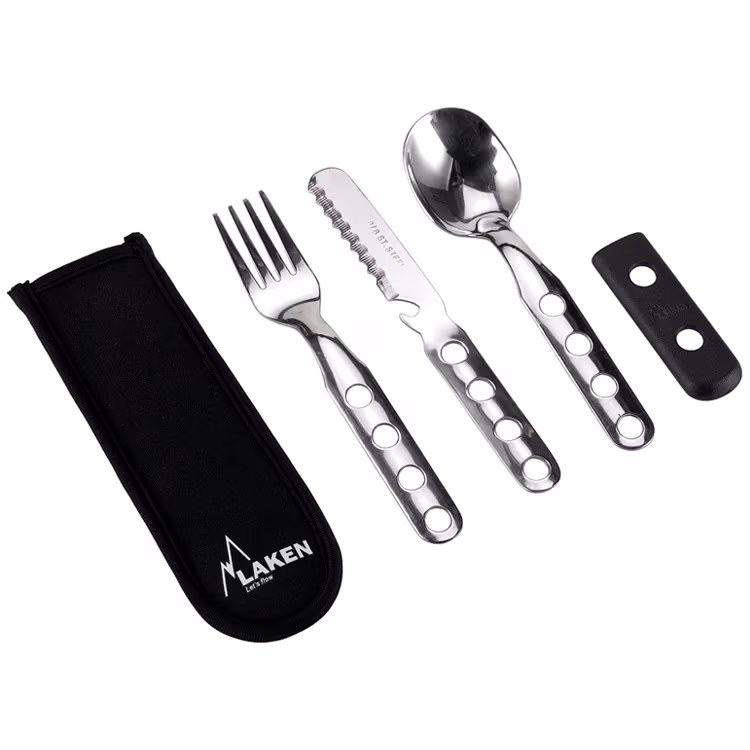 Set vesela p/u turism Laken Tacamuri 3PC + Husa 