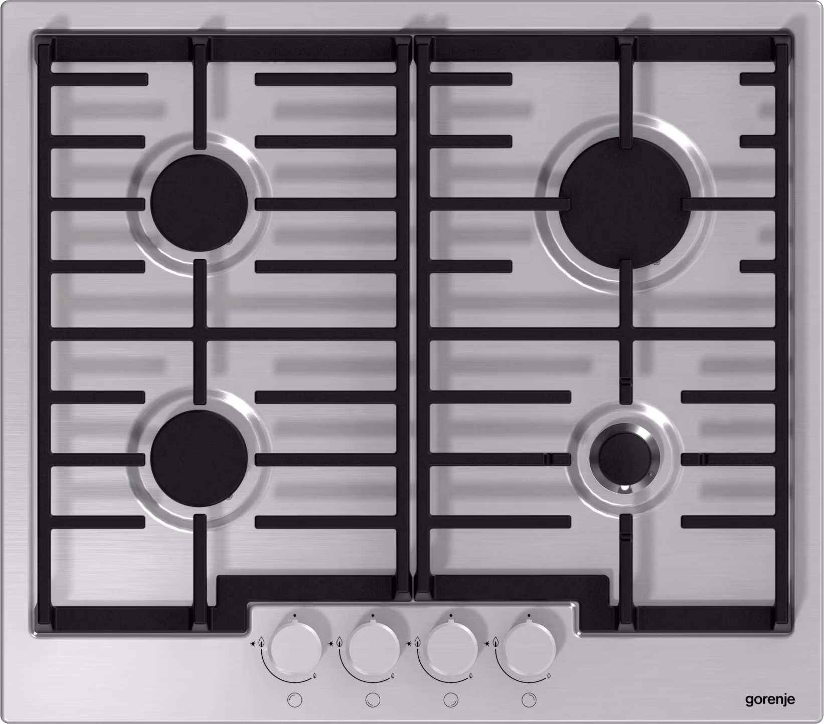 Встраиваемая  газовая панель Gorenje G6N41IX