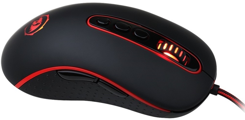 Проводная мышь ReDragon PHOENIX USB Черный / Оптическая / Черный photo 2