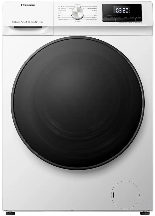 Masina de spalat Hisense WFQA7014EVJM 7 kg / 1400 rot/min / A / Alb photo 1