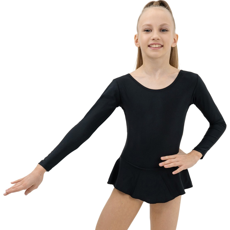 Costum pentru gimnastica cu fusta Grace Dance Gymnastic leotard with skirt photo 