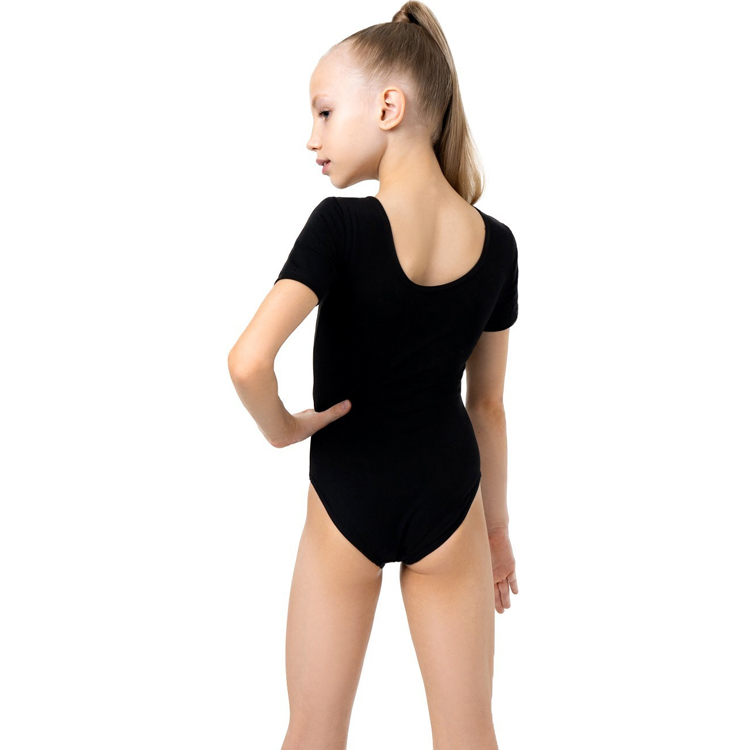 Costum p/u gimnastica maneca scurta Grace Dance Gymnastic leotard short sleeve photo 2