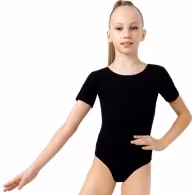 Costum p/u gimnastica maneca scurta Grace Dance Gymnastic leotard short sleeve