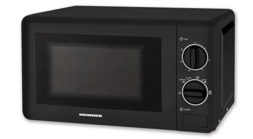 Cuptor cu microunde Heinner HMW20BK2 700 W / 20 l / Negru photo 1